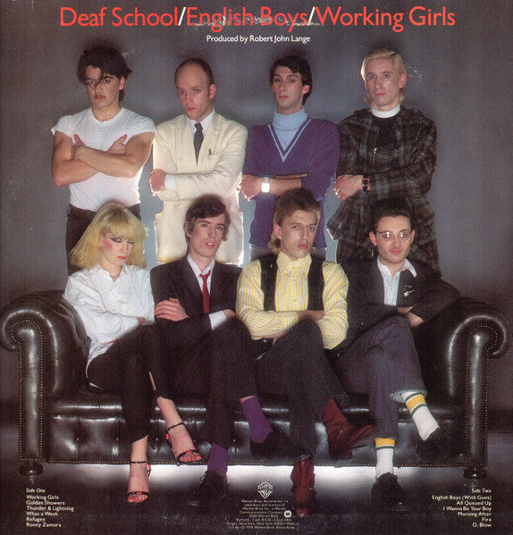 Deaf School : English Boys/Working Girls (LP, Album, Jac)