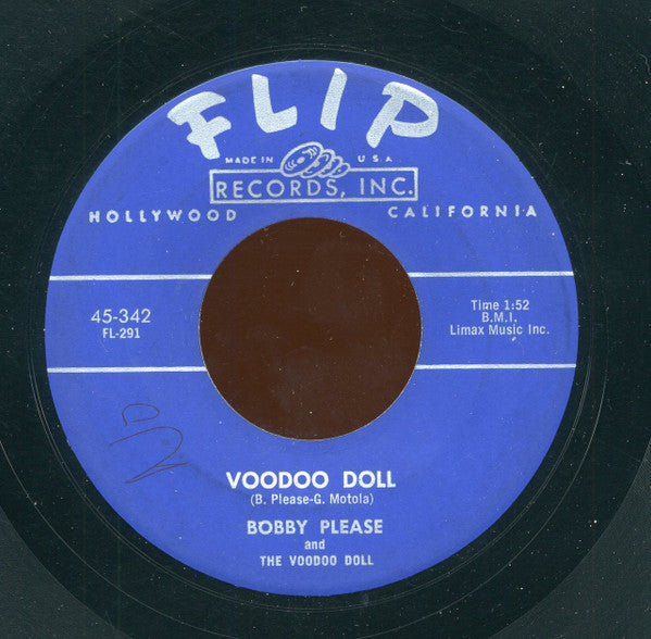 Bobby Please And The Voodoo Doll, Ray Johnson Combo : Voodoo Doll / Hop Scotch (7")