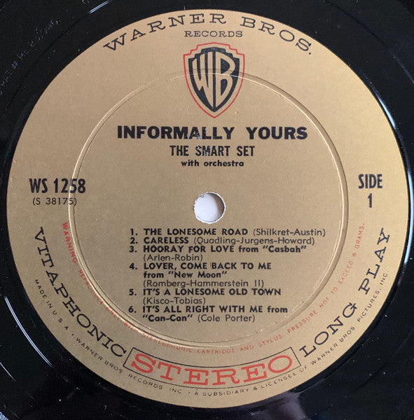 The Smart Set : Informally Yours (LP)