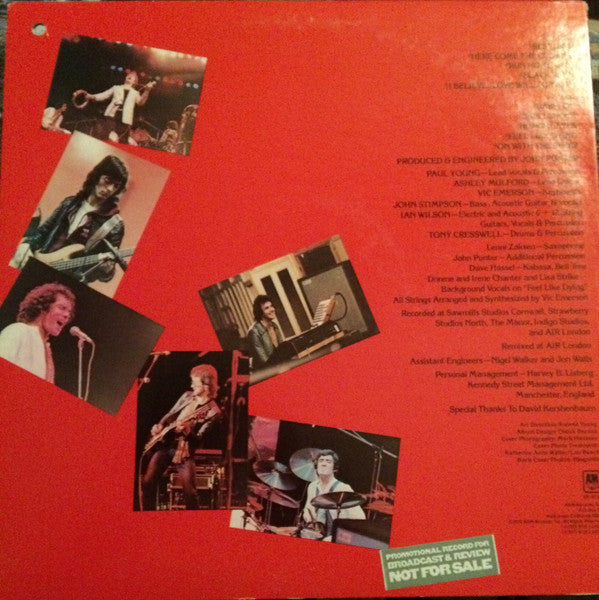 Sad Café : Misplaced Ideals (LP, Album, Promo)