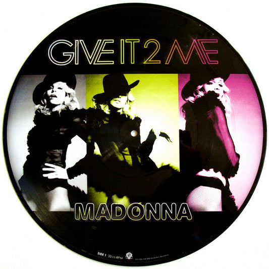 Madonna : Give It 2 Me (12", Pic)