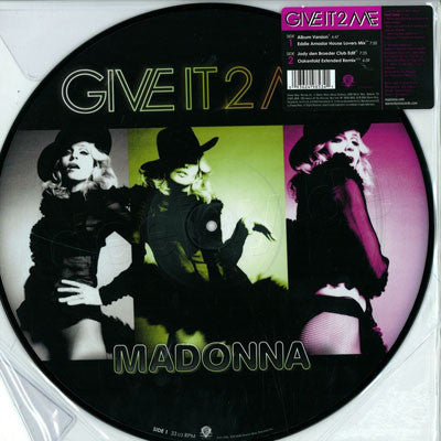 Madonna : Give It 2 Me (12", Pic)