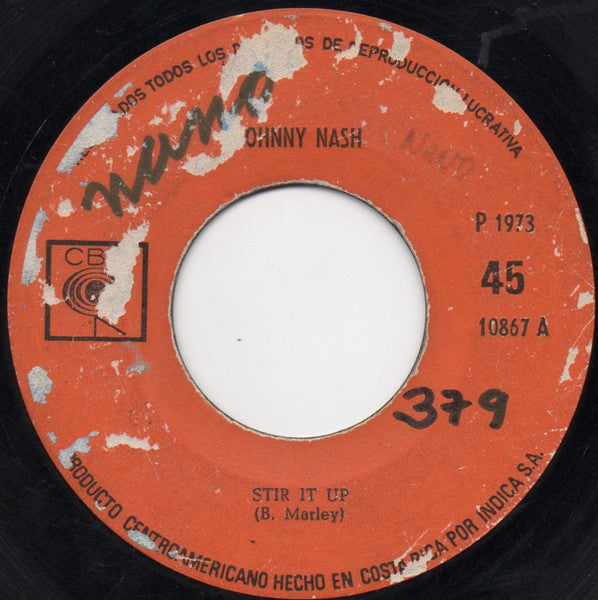 Johnny Nash : Stir It Up (7", Single)