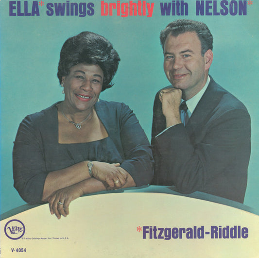 Fitzgerald* - Riddle* : Ella Swings Brightly With Nelson (LP, Album, Mono, MGM)