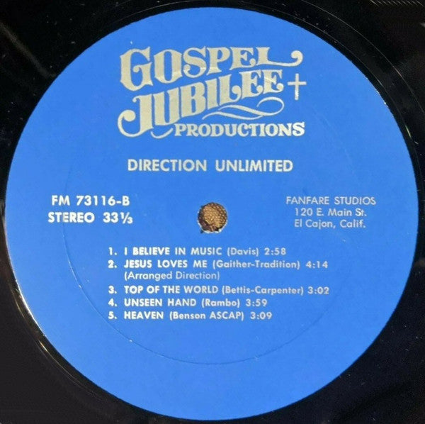Direction (7) : On Top Of The World (LP)
