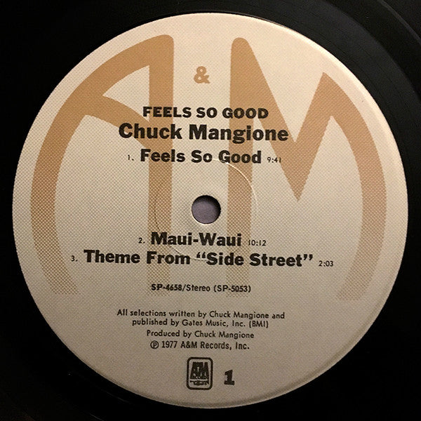 Chuck Mangione : Feels So Good (LP, Album)