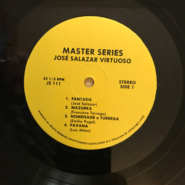 José Salazar (6) : Virtuoso (LP)