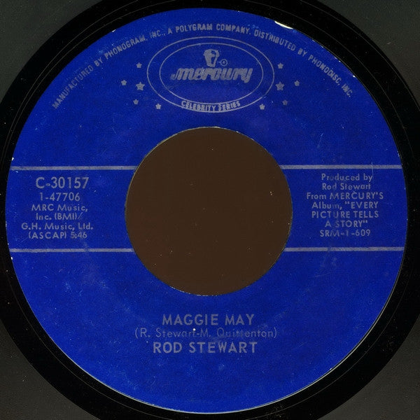 Rod Stewart : Maggie May / (I Know) I'm Losing You (7", Single)