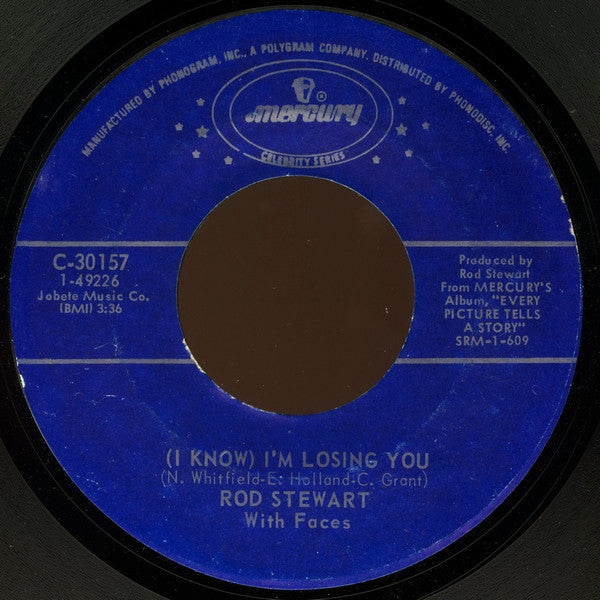 Rod Stewart : Maggie May / (I Know) I'm Losing You (7", Single)