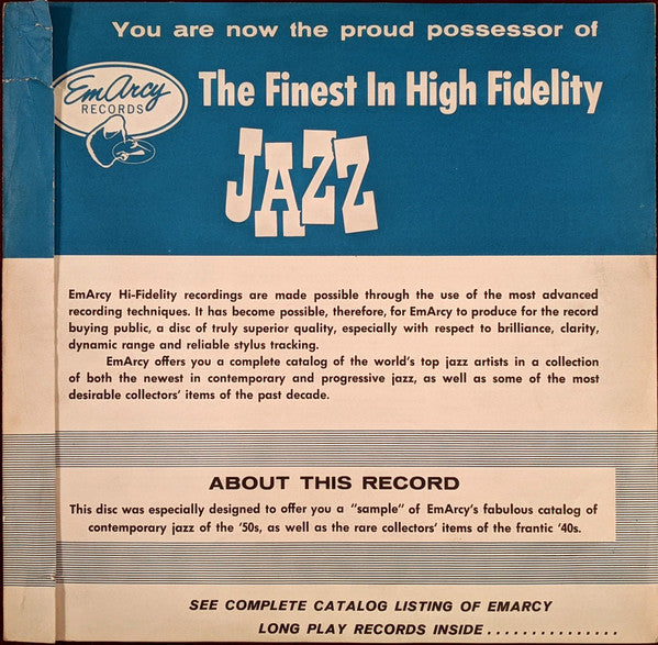 Various : Jazz Of Two Decades (LP, Comp, Mono)