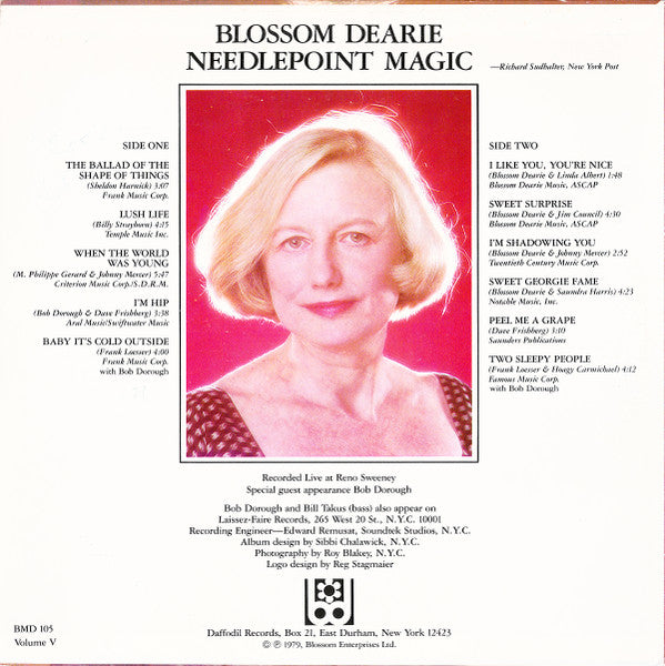 Blossom Dearie : Needlepoint Magic, Volume V (LP)