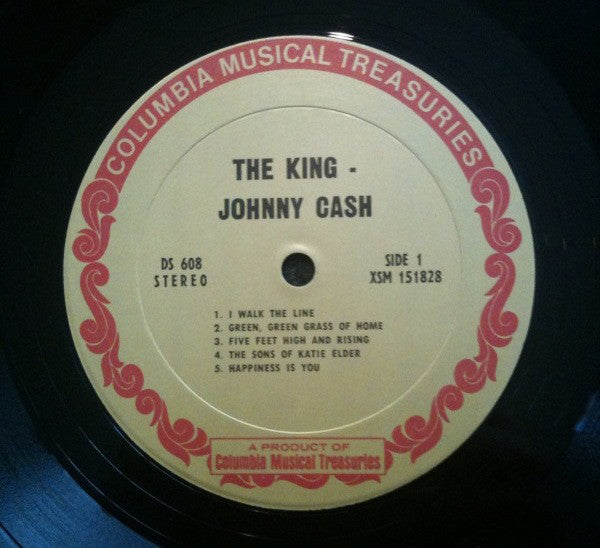 Johnny Cash / Tammy Wynette : The King / The Queen (2xLP, Comp, Gat)