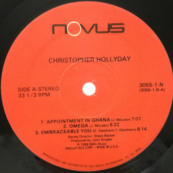 Christopher Hollyday : Christopher Hollyday (LP, Album)