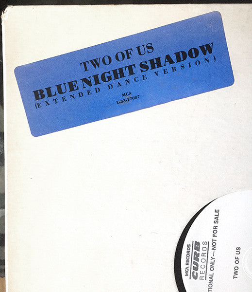 Two Of Us : Blue Night Shadow (12", Promo)