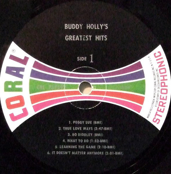 Buddy Holly : Buddy Holly's Greatest Hits (LP, Comp)