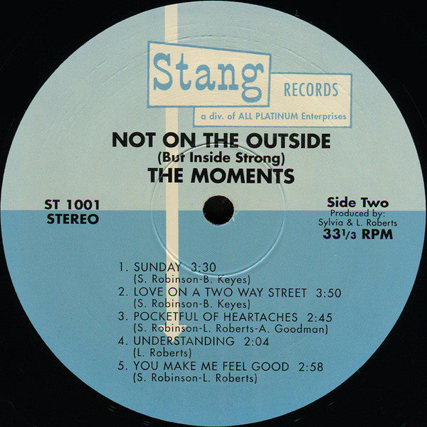 The Moments : Not On The Outside, But On The Inside, Strong! (LP, Album, RE)