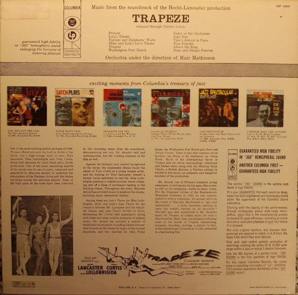 Malcolm Arnold : Trapeze (LP, Album)