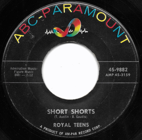 The Royal Teens : Short Shorts / Planet Rock (7", Single)