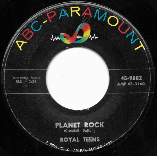 The Royal Teens : Short Shorts / Planet Rock (7", Single)