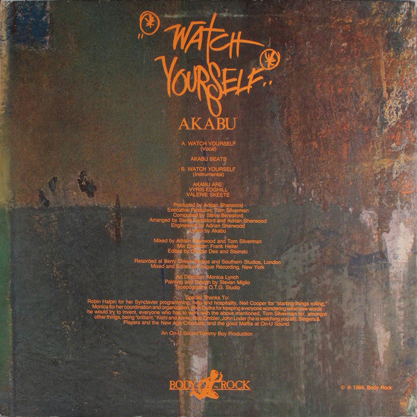 Akabu (2) : Watch Yourself (12", Promo)