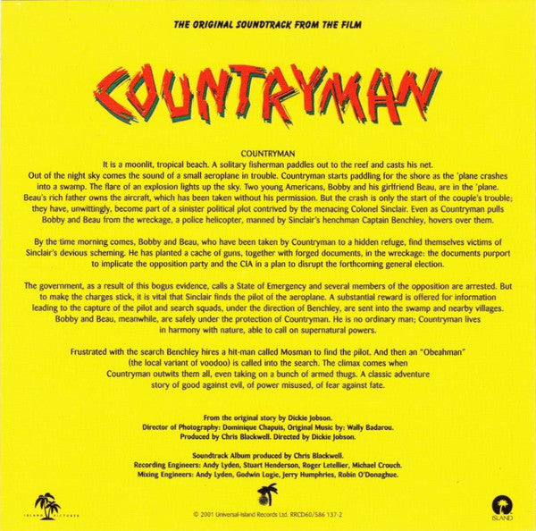 Various : The Original Soundtrack From "Countryman" (CD, Comp, RE, RM)