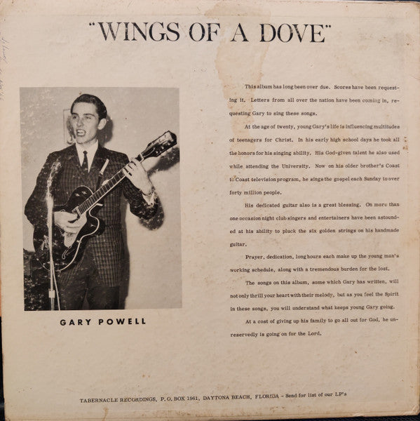 Gary Powell (7) : Wings Of A Dove (LP)