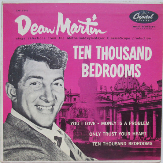 Dean Martin : Ten Thousand Bedrooms (7", EP)
