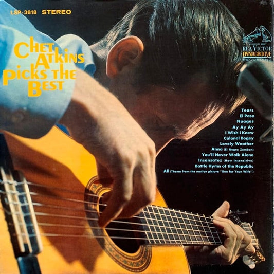 Chet Atkins : Chet Atkins Picks The Best (LP, Ind)