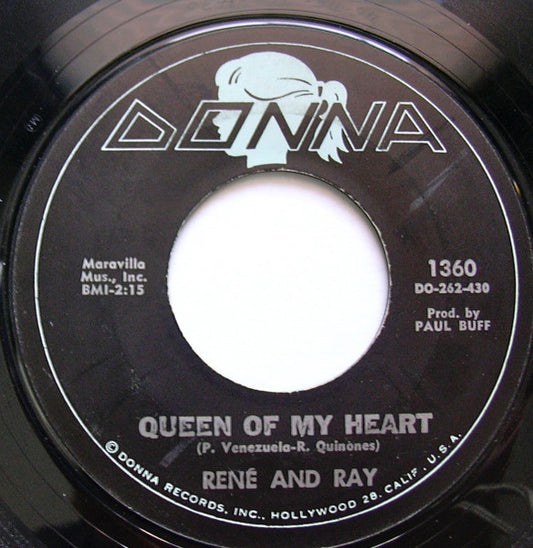 Rene And Ray : Queen Of My Heart/Do What You Feel (7", Single)