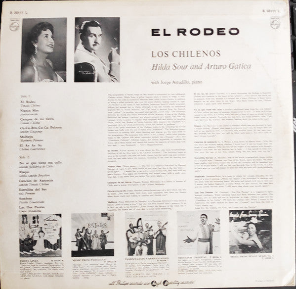 Los Chilenos : El Rodeo (LP, Album, Min)