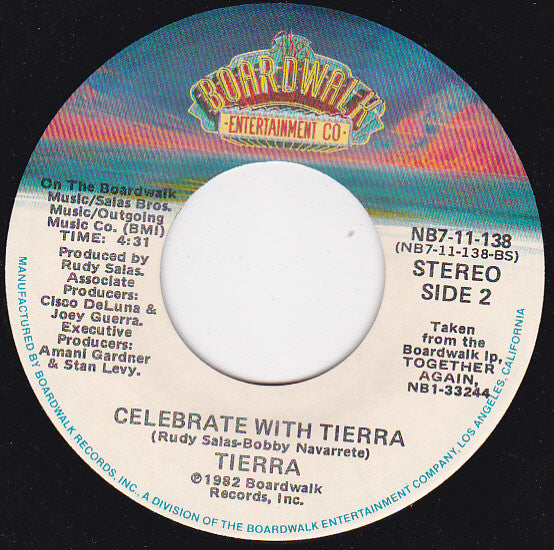 Tierra : Wanna Get Together Again (7", Single)