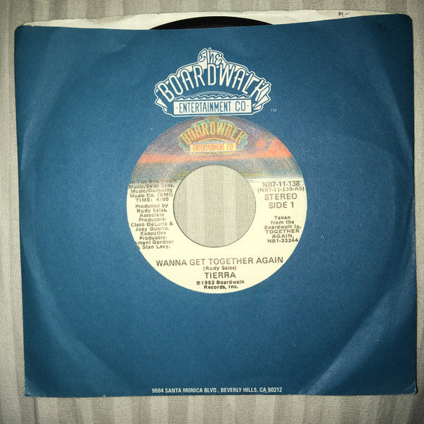 Tierra : Wanna Get Together Again (7", Single)