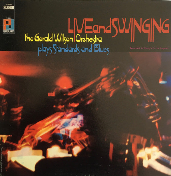 Gerald Wilson Orchestra : Live And Swinging (LP, Album, Gat)