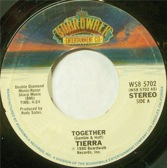 Tierra : Together (7", Single, San)