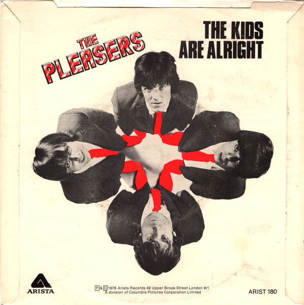 The Pleasers : The Kids Are Alright (7")