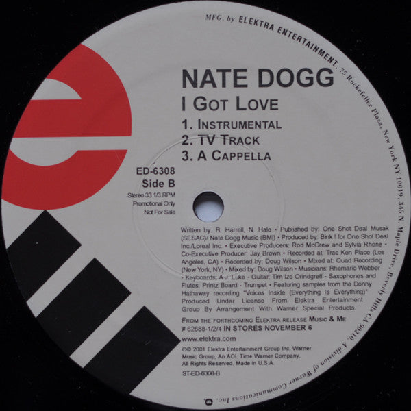 Nate Dogg : I Got Love (12", Promo)