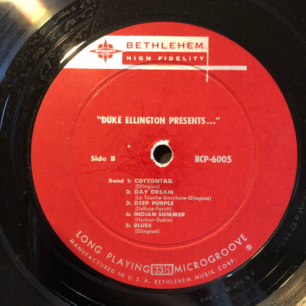 Duke Ellington : Duke Ellington Presents... (LP, Album, Mono)