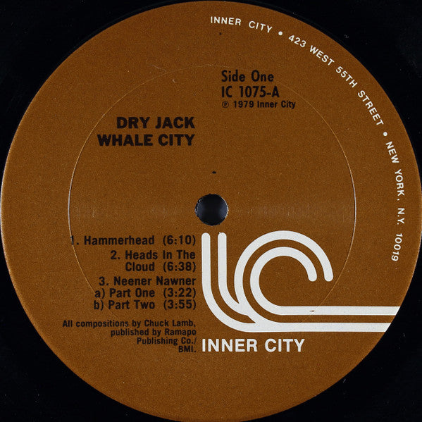 Dry Jack : Whale City (LP, Album)