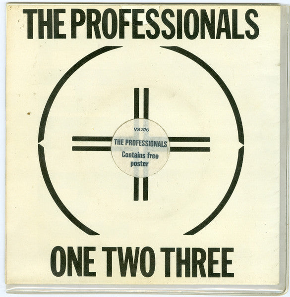 The Professionals (7) : One Two Three (7", Single, Pos)