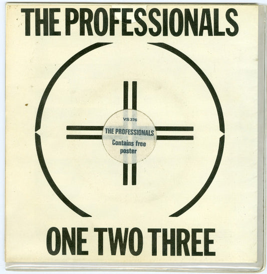 The Professionals (7) : One Two Three (7", Single, Pos)