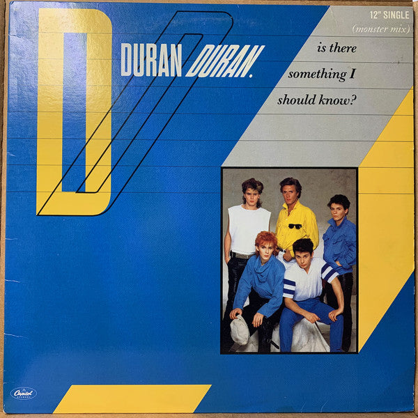 Duran Duran : Is There Something I Should Know? (Monster Mix) (12", Single, Jac)