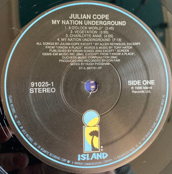 Julian Cope : My Nation Underground (LP, Album, Spe)