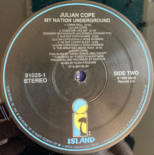 Julian Cope : My Nation Underground (LP, Album, Spe)