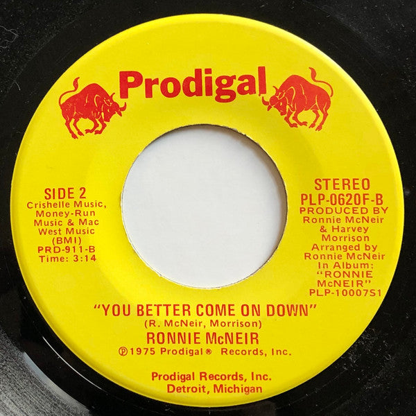 Ronnie McNeir : Saggitarian Affair (7")