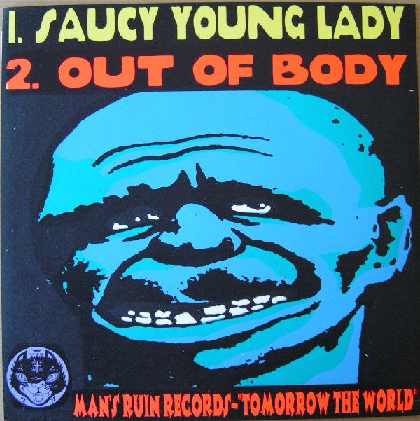 Aunt Worm : Saucy Young Lady (7", Single, Red)