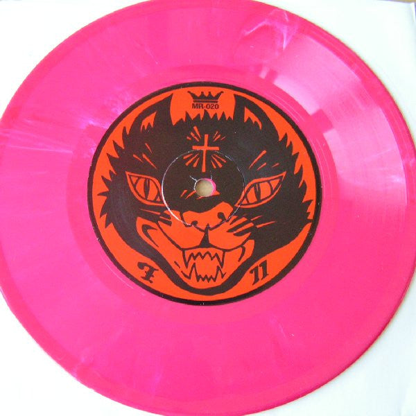 Aunt Worm : Saucy Young Lady (7", Single, Red)