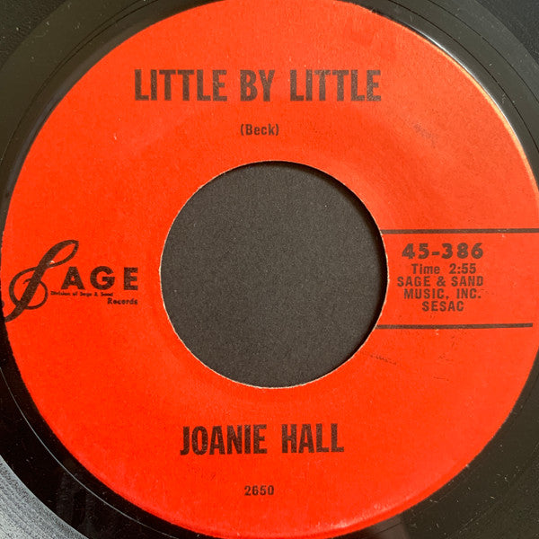 Joanie Hall : It’s So Hard To Face Tomorrow / Little By Little (7", Single)