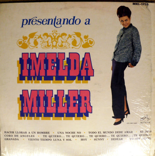 Imelda Miller Y, Orquesta De Chucho Ferrer : Presentando A Imelda Miller (LP, Album, Mono)