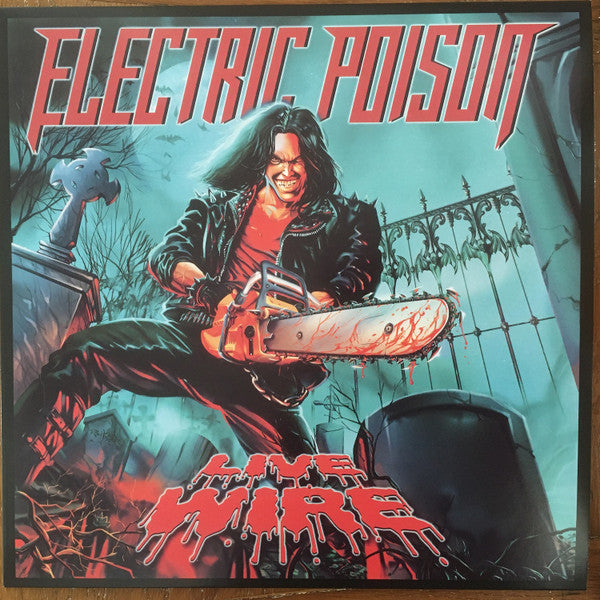 Electric Poison (2) : Live Wire  (LP, Album, Ltd, Num, Red)