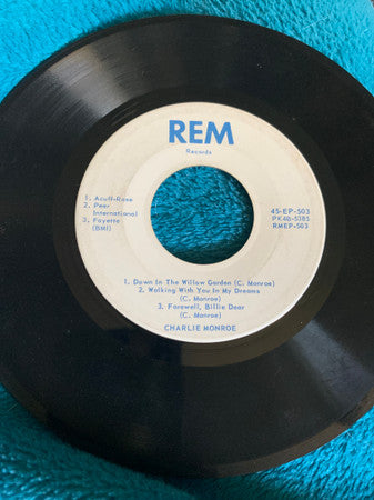 Charlie Monroe : Down In The Willow Garden (7", EP)